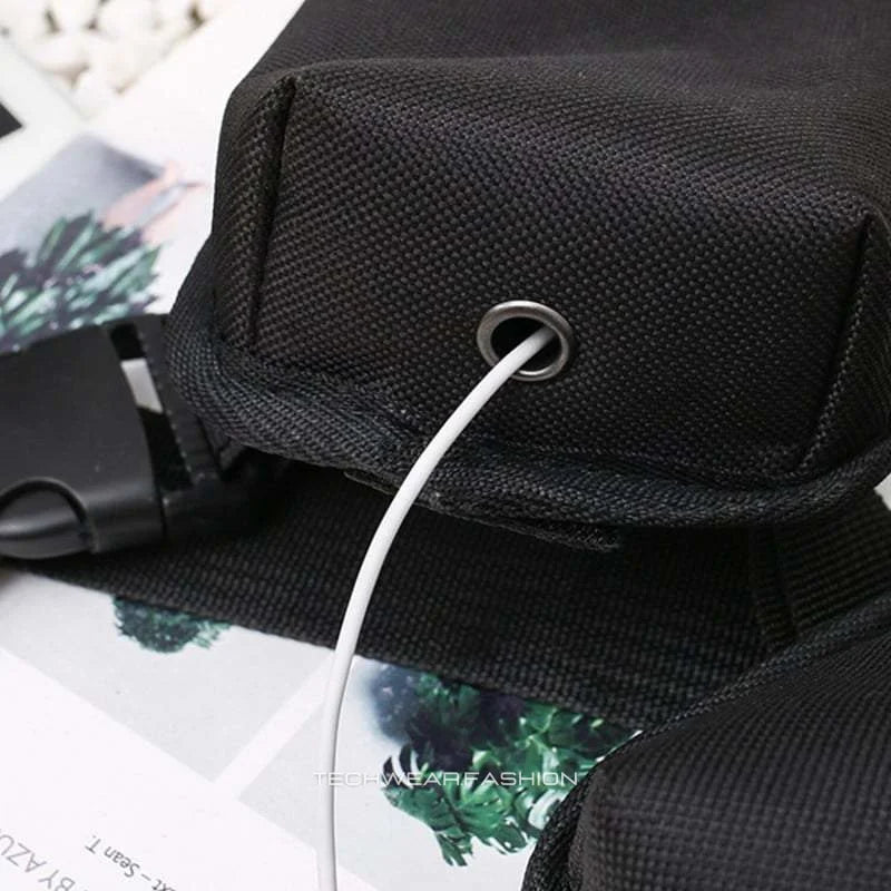 Techwear Cross-Chest Bag