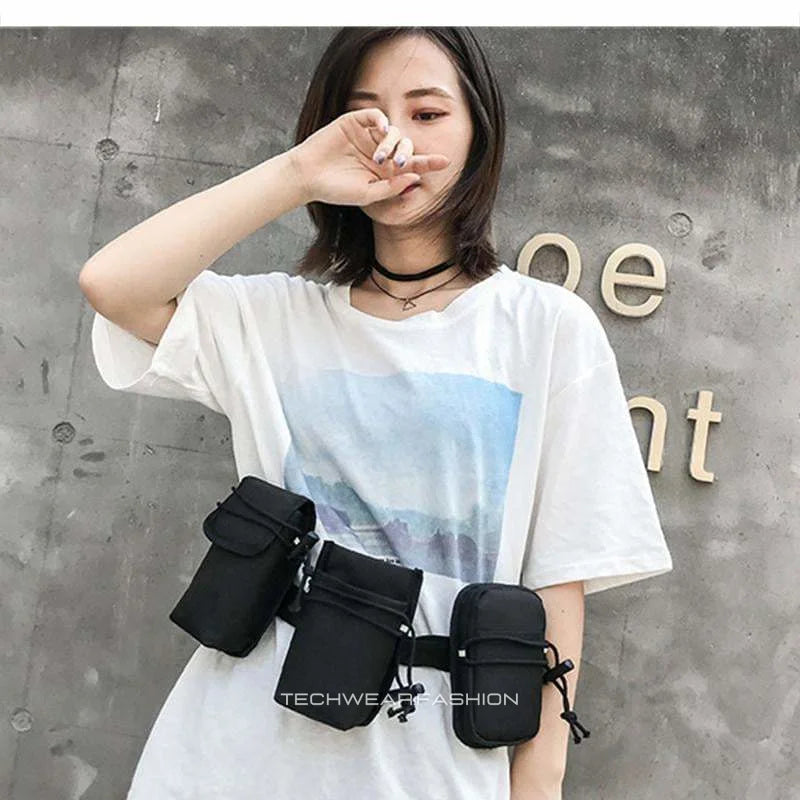 Techwear Cross-Chest Bag
