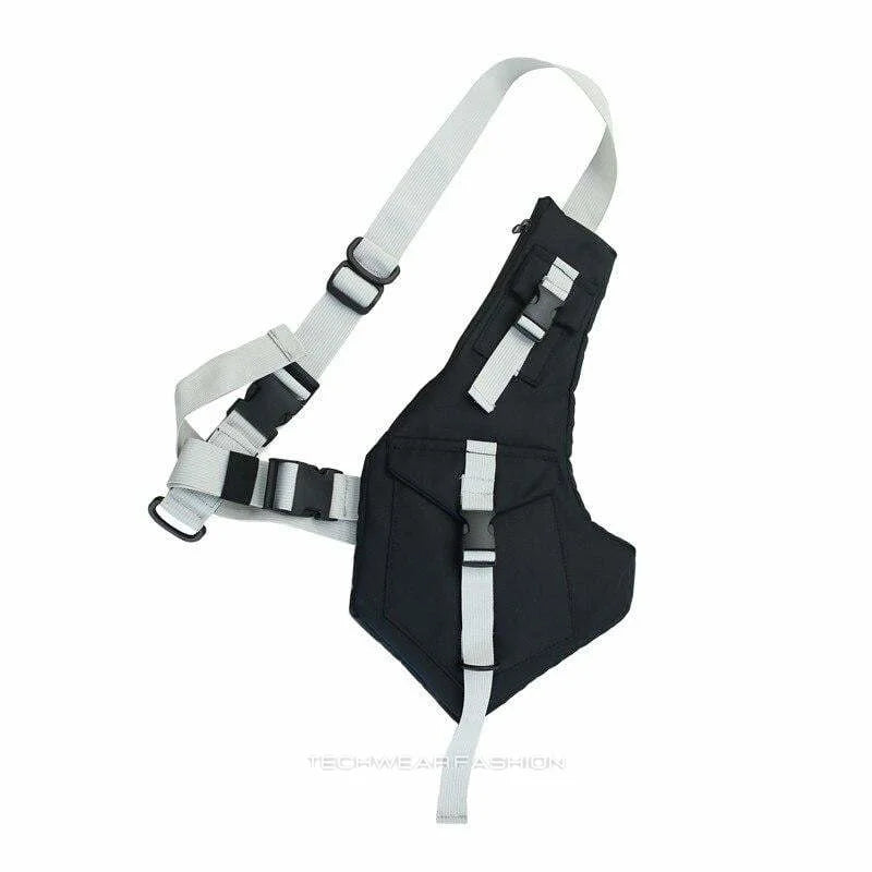 Techwear Reflective Chest Bag