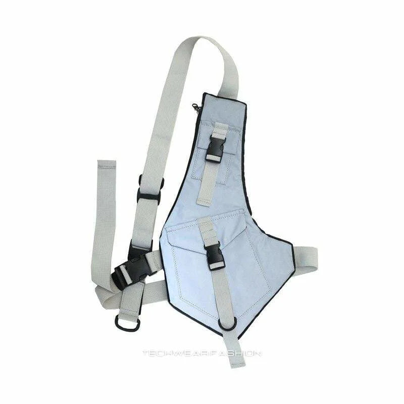 Techwear Reflective Chest Bag