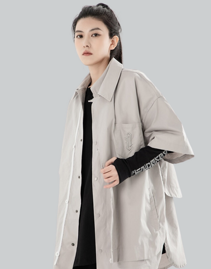 Techwear Cyberpunk Kimono