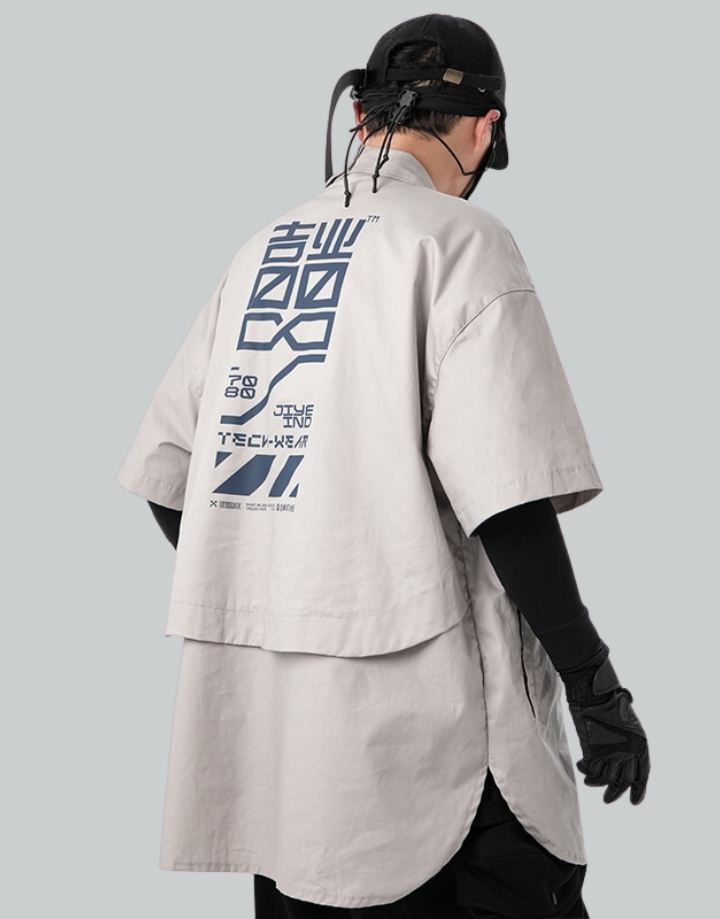 Techwear Cyberpunk Kimono