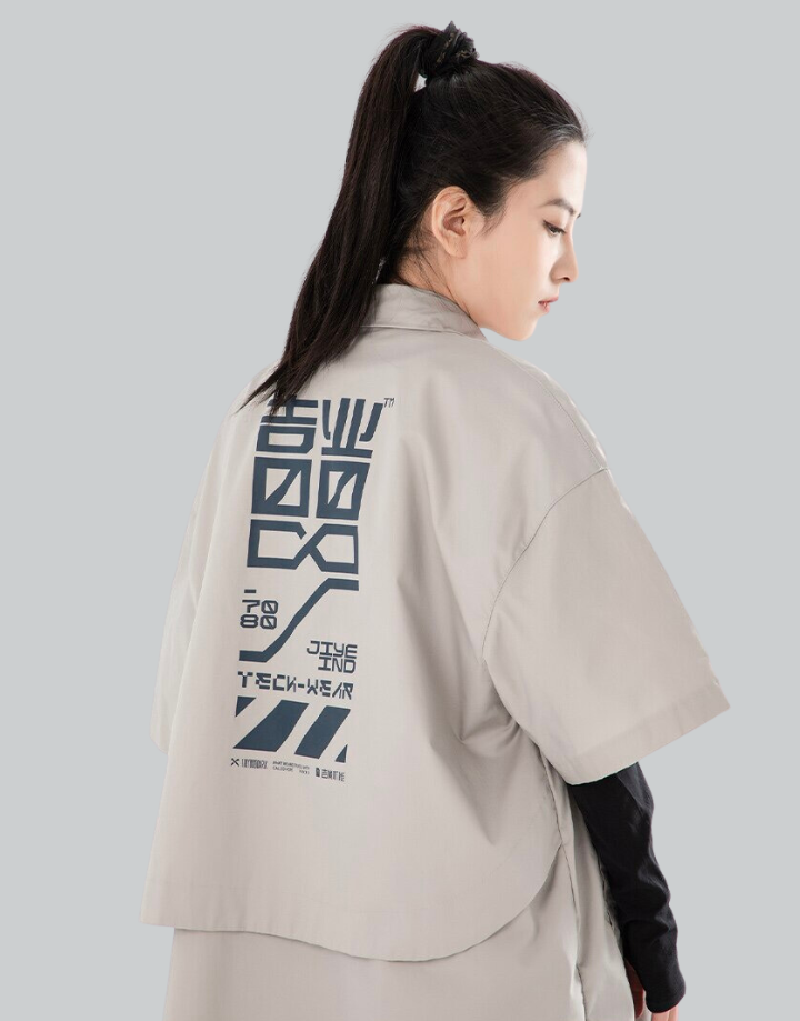 Techwear Cyberpunk Kimono