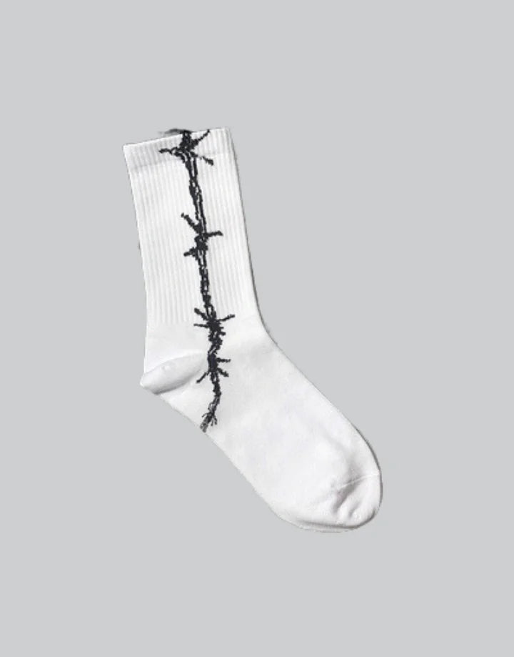 Barbed Wire Socks