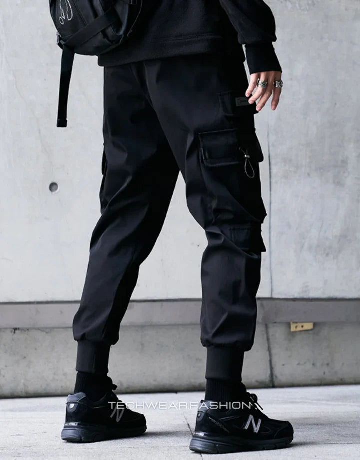 Black Cargo Pants Streetwear