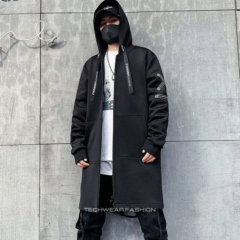 Black Techwear Jacket