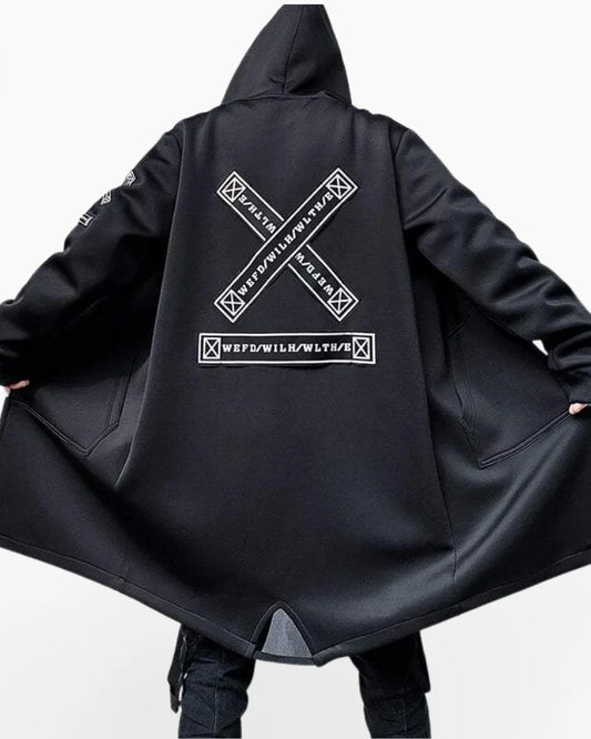 Black Techwear Jacket