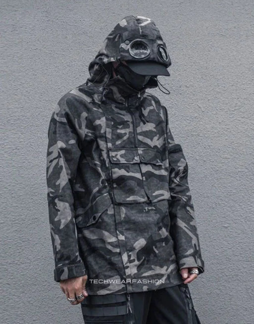 Green Techwear Jacket