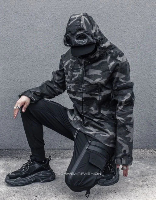 Green Techwear Jacket