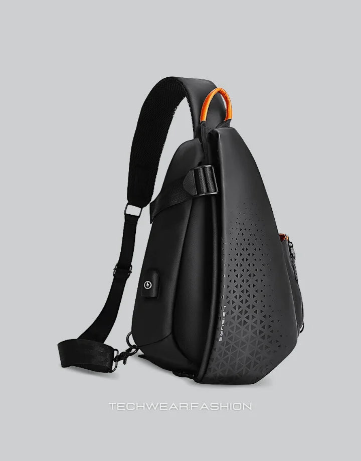 Mens Tactical Crossbody Bag Techwear