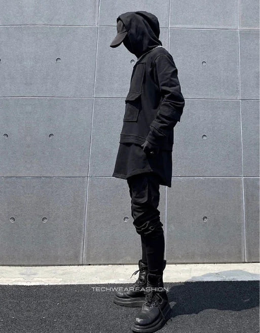 Oversized Techwear Hoodie