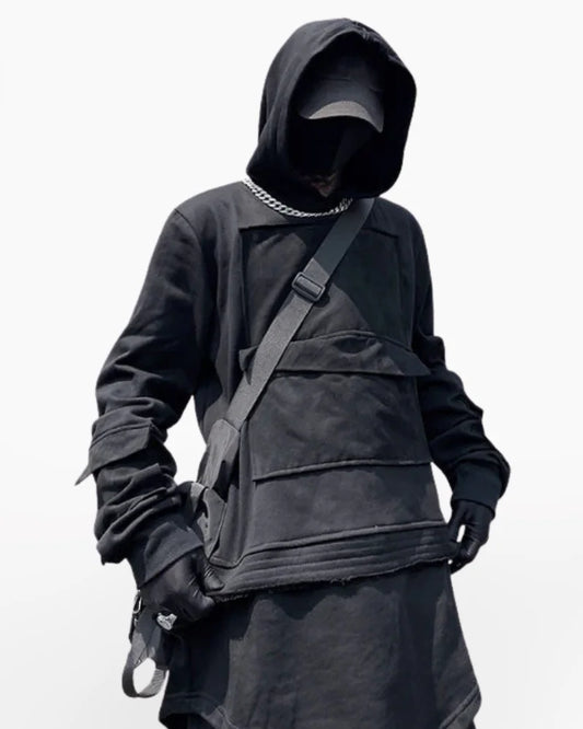 Oversized Techwear Hoodie