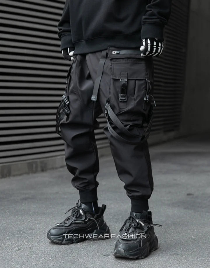 Strap Pants Streetwear