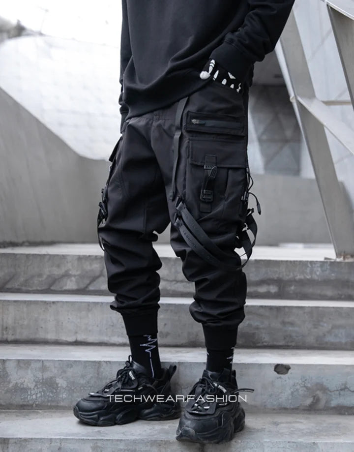 Strap Pants Streetwear