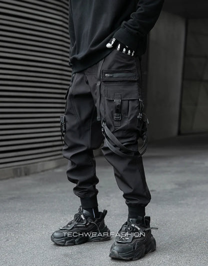 Strap Pants Streetwear