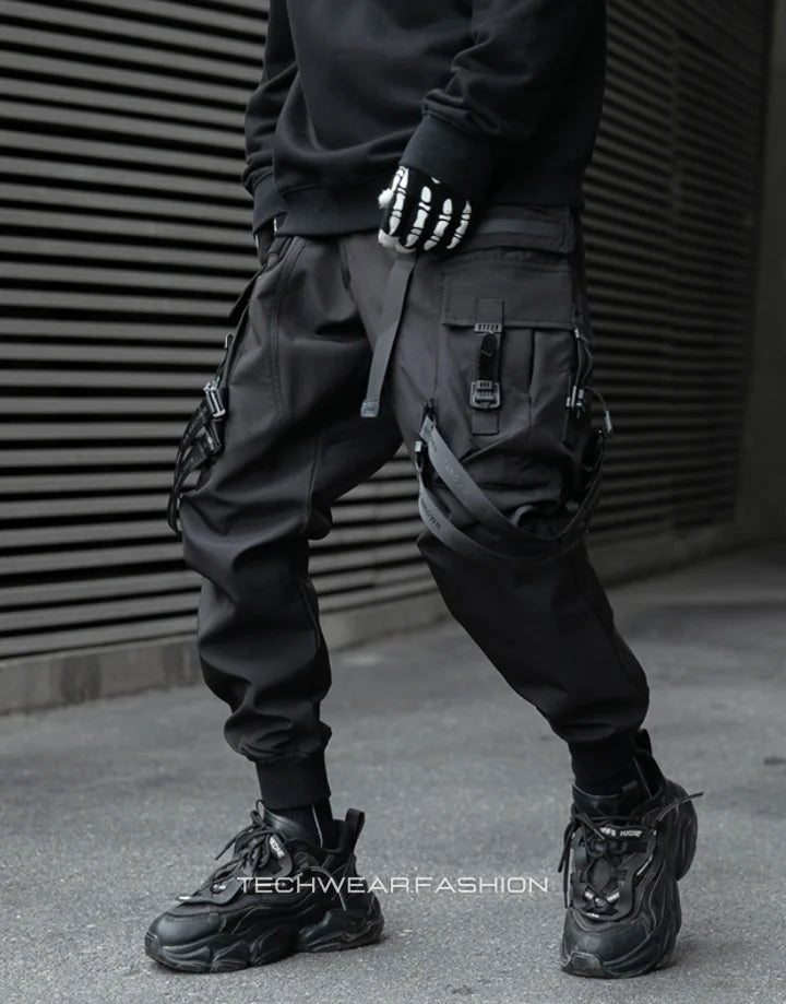 Strap Pants Streetwear