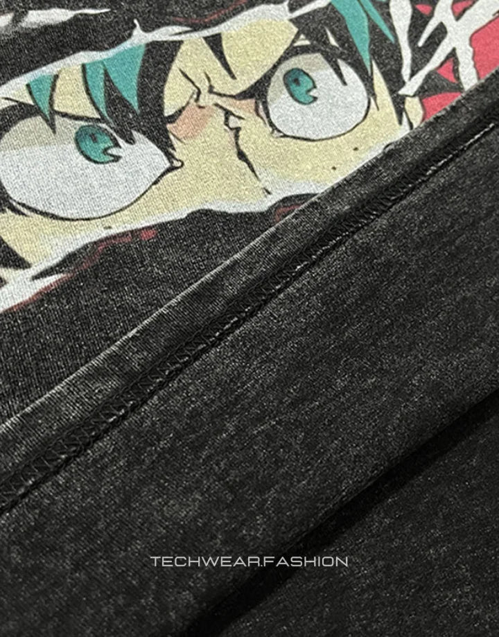 Techwear Anime Eyes Shirt