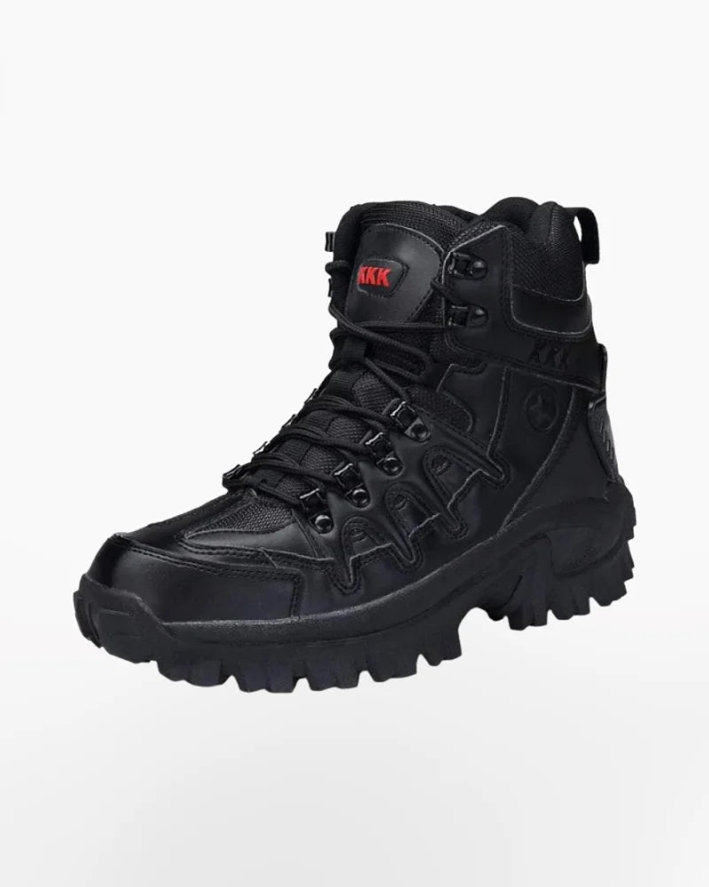 Techwear Black Boots Aesthetic