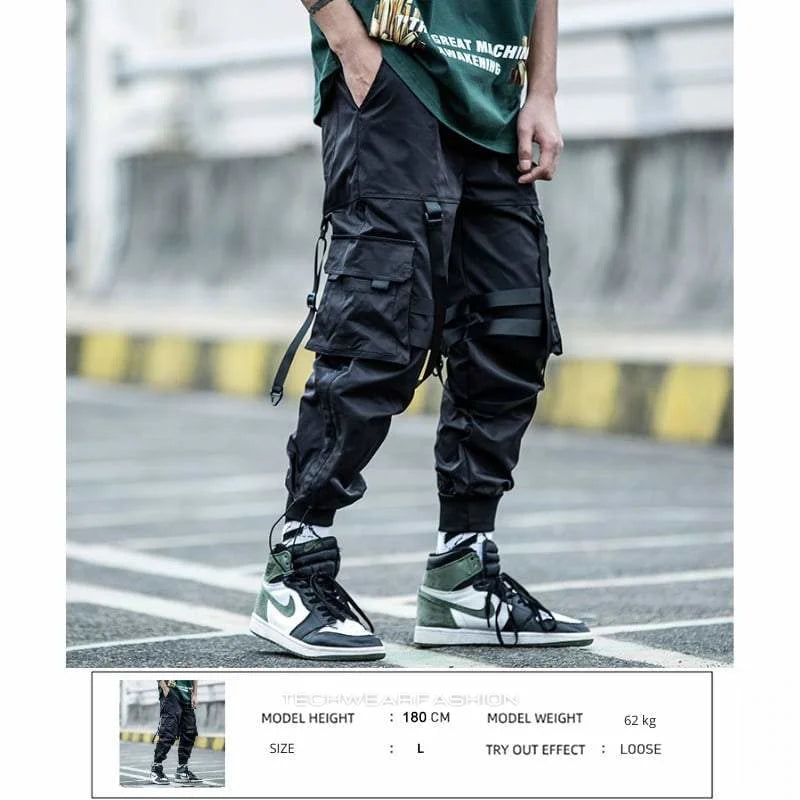 Techwear Black Pants