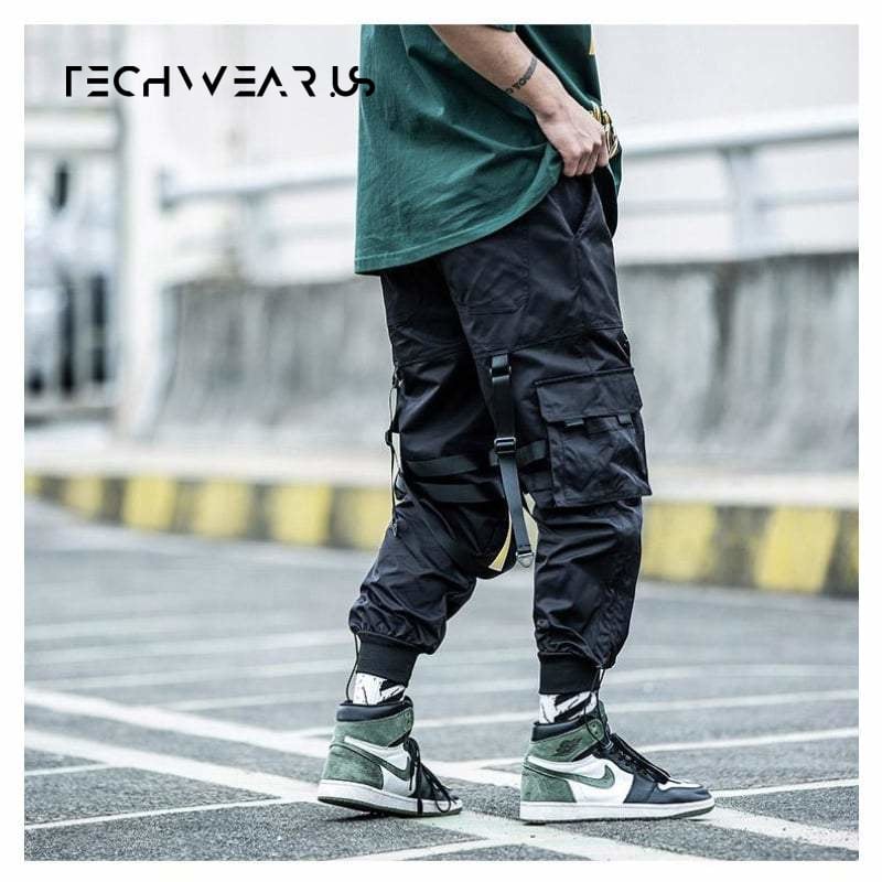 Techwear Black Pants