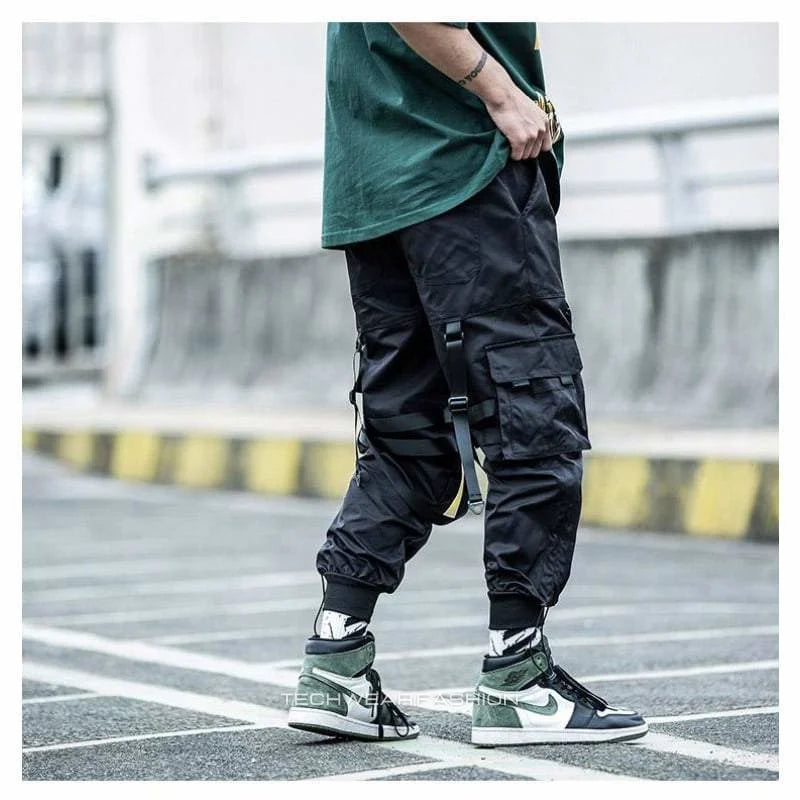 Techwear Black Pants