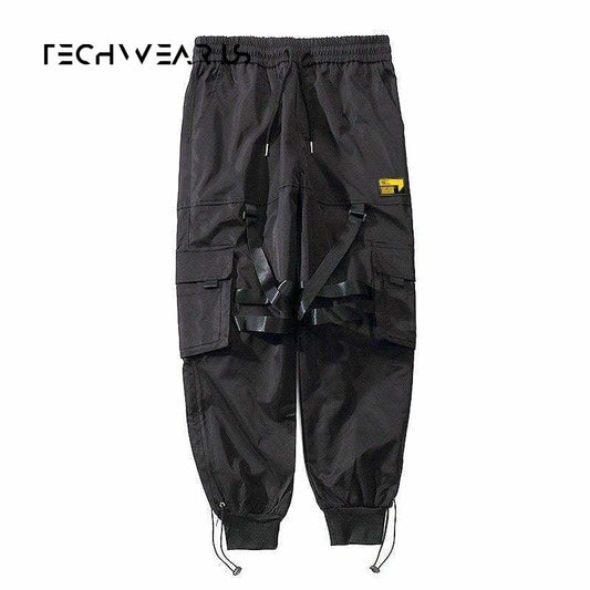 Techwear Black Pants