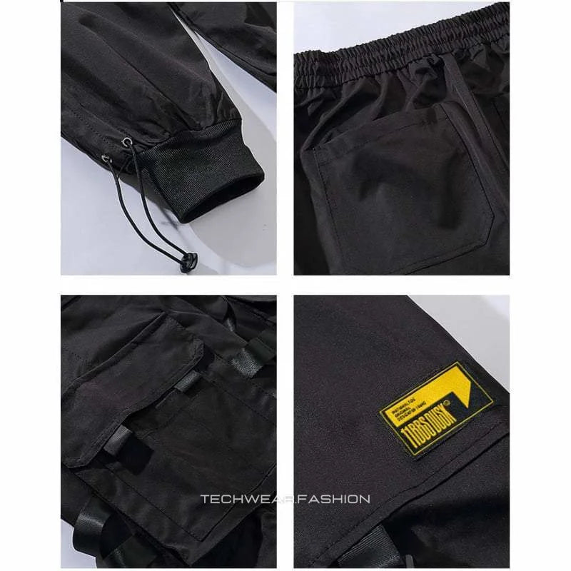 Techwear Black Pants