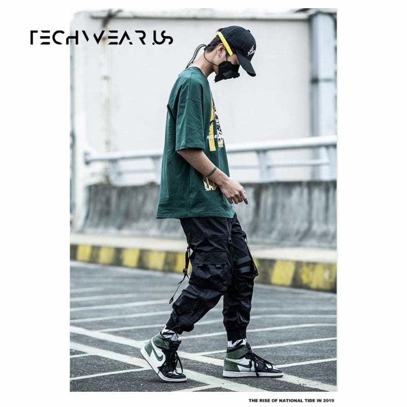 Techwear Black Pants