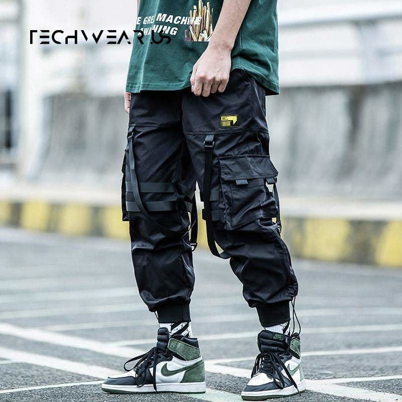 Techwear Black Pants