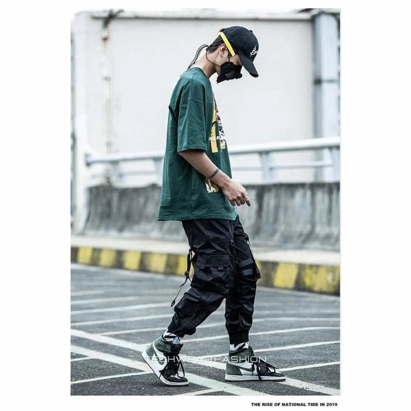 Techwear Black Pants