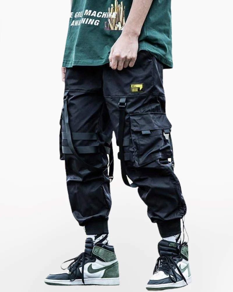 Techwear Black Pants