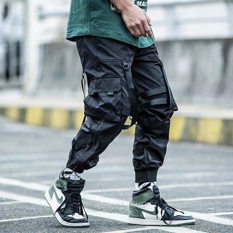 Techwear Black Pants