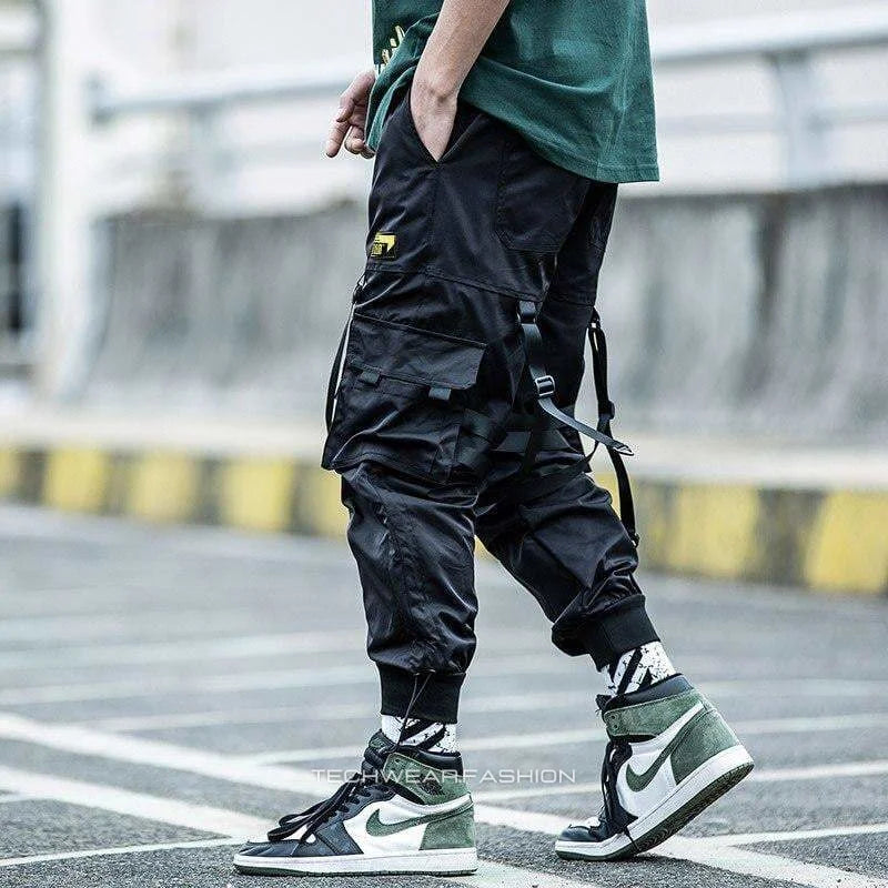 Techwear Black Pants