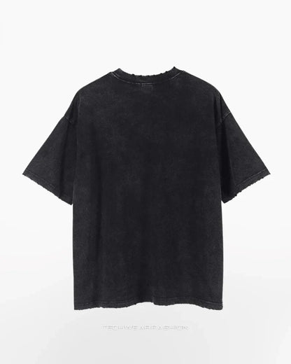 Techwear Black Skull Shirt