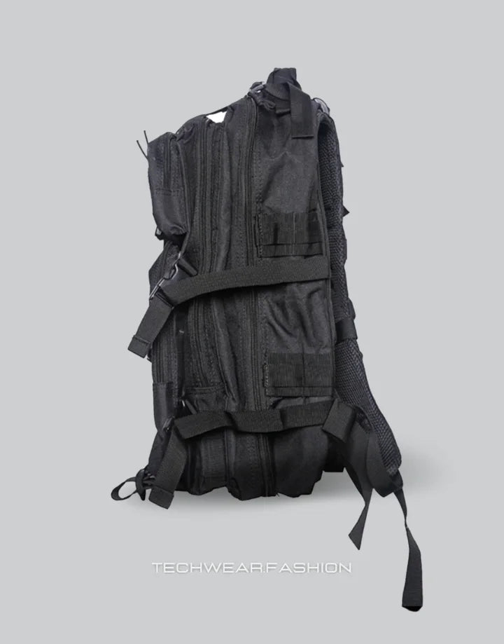 Techwear Black Tactical Backpack