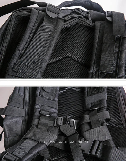 Techwear Black Tactical Backpack