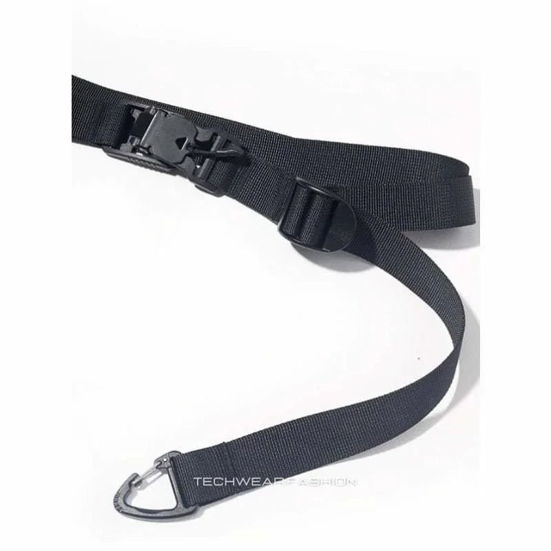 Techwear Black Tactical Belt