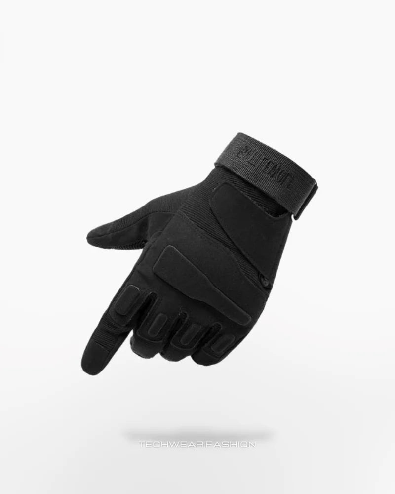 Techwear Black Tactical Gloves