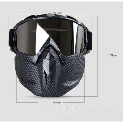 Techwear Black Tactical Mask