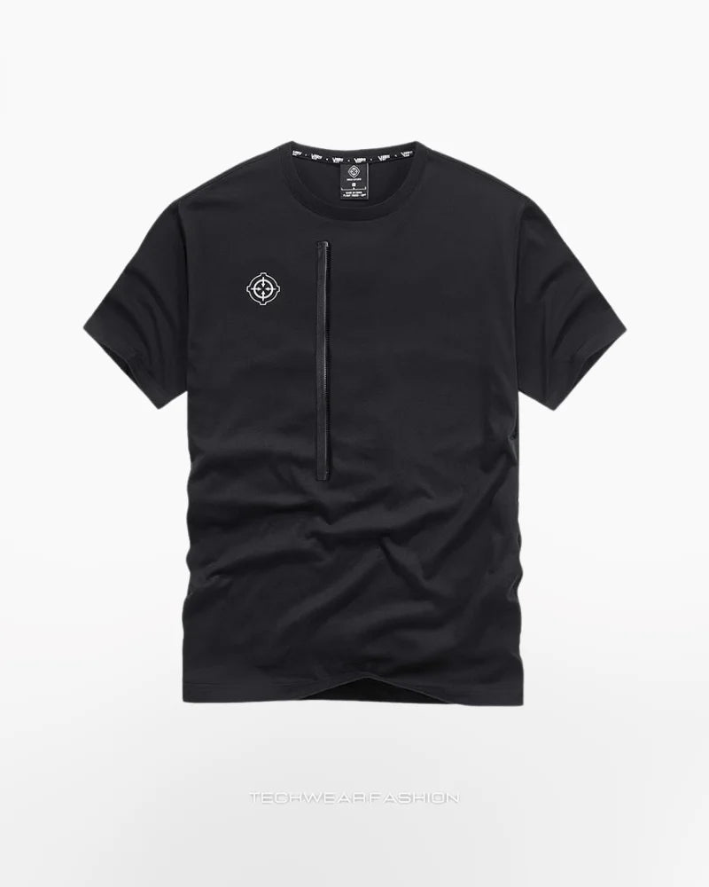 Techwear black tactical shirt