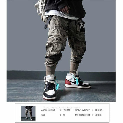 Techwear Camo Pants