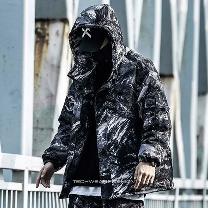 Techwear Cargo Jacket Fashion