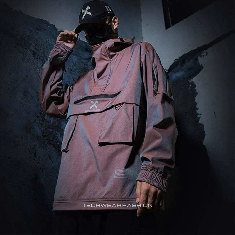 Techwear Cargo Pocket Jacket