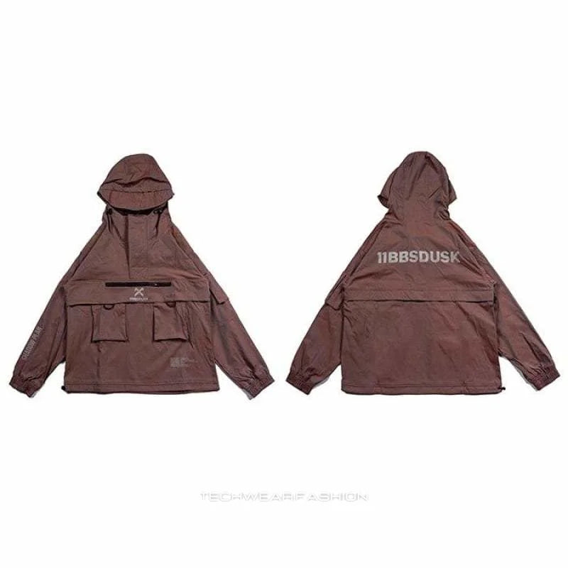 Techwear Cargo Pocket Jacket