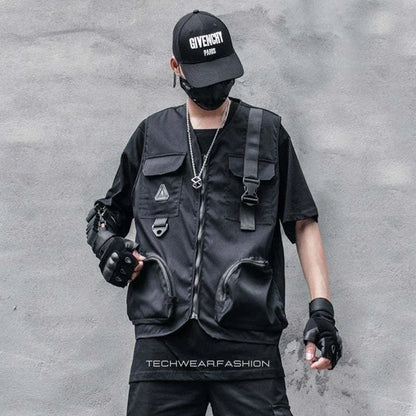 Techwear Cargo utility vest