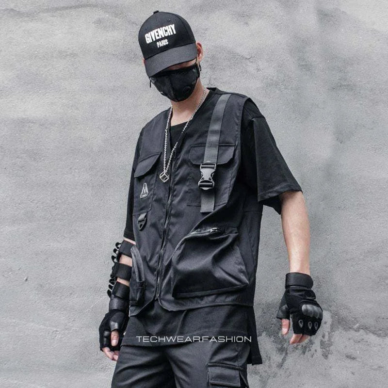 Techwear Cargo utility vest