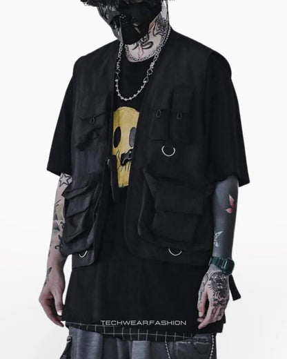 Techwear Cargo vest