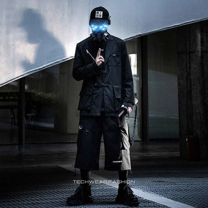 Techwear Cropped Pants