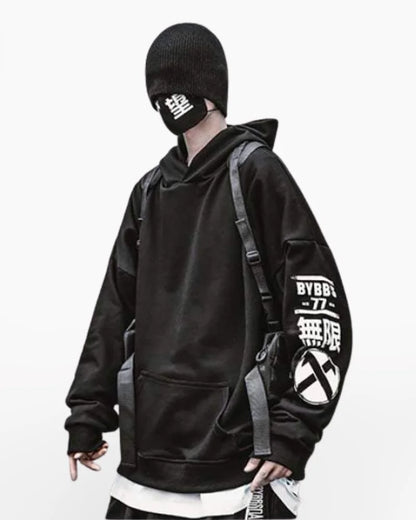 Techwear Cyber Hoodie