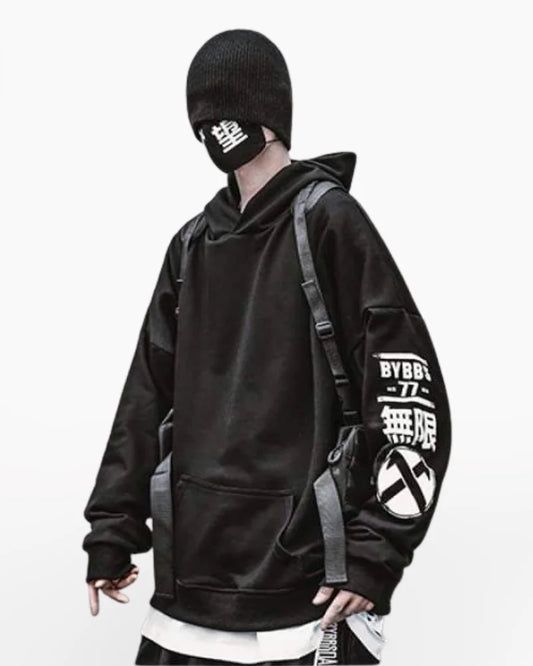 Techwear Cyber Hoodie